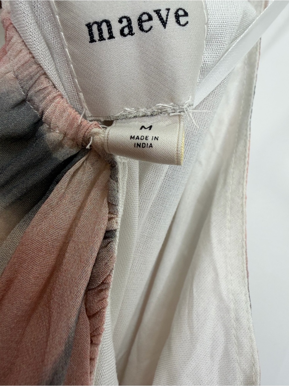 Maeve Halter Sheer Printed Maxi Dress Sz Medium NWT! - Picture 12 of 12